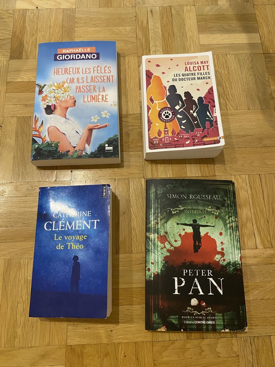 Bücher: Lot de 4 livres – Neu (gemäss Beschreibung) aus Carouge GE von Patounette