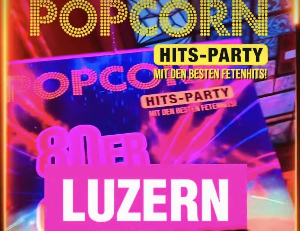 Biglietti: 2 Tickets PopCornparty Luzern – Nuovo (secondo la descrizione) da Hochdorf venduto da Mineralo