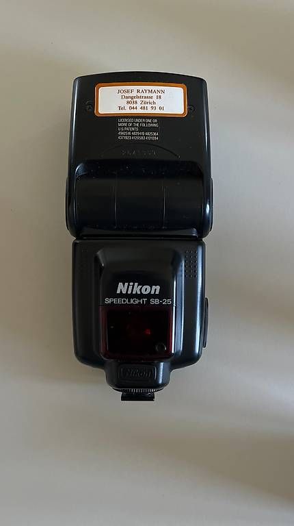 Nikon Blitze: Nikon Speedlight SB-25 Aufsteckblitz – Gebraucht aus Zürich von nisli123 1