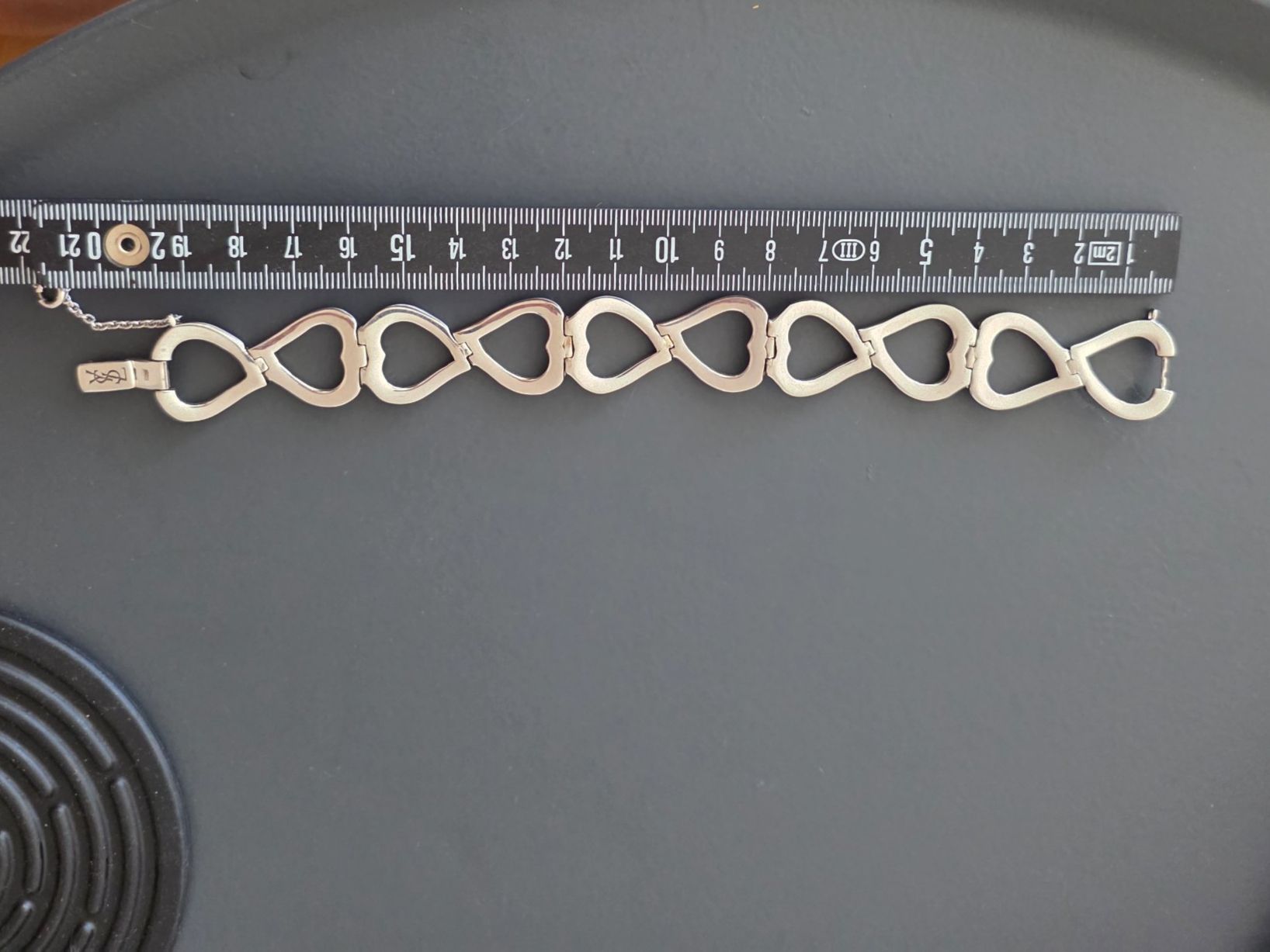 Saint Laurent Bracciali & Braccialetti: Vintage YSL Yves Saint Laurent Armband Silber 925 RARität – Nuovo (secondo la descrizione) da Zollikon venduto da Galaxycana
