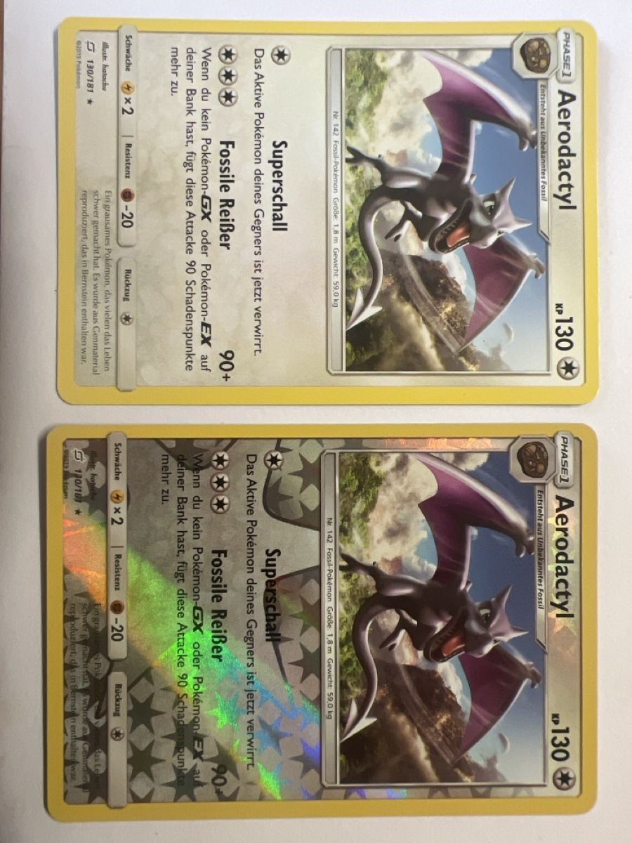 Pokémon Carte collezionabili: Aerodactyl Pokémon  – Usato da Frauenfeld venduto da mwguv