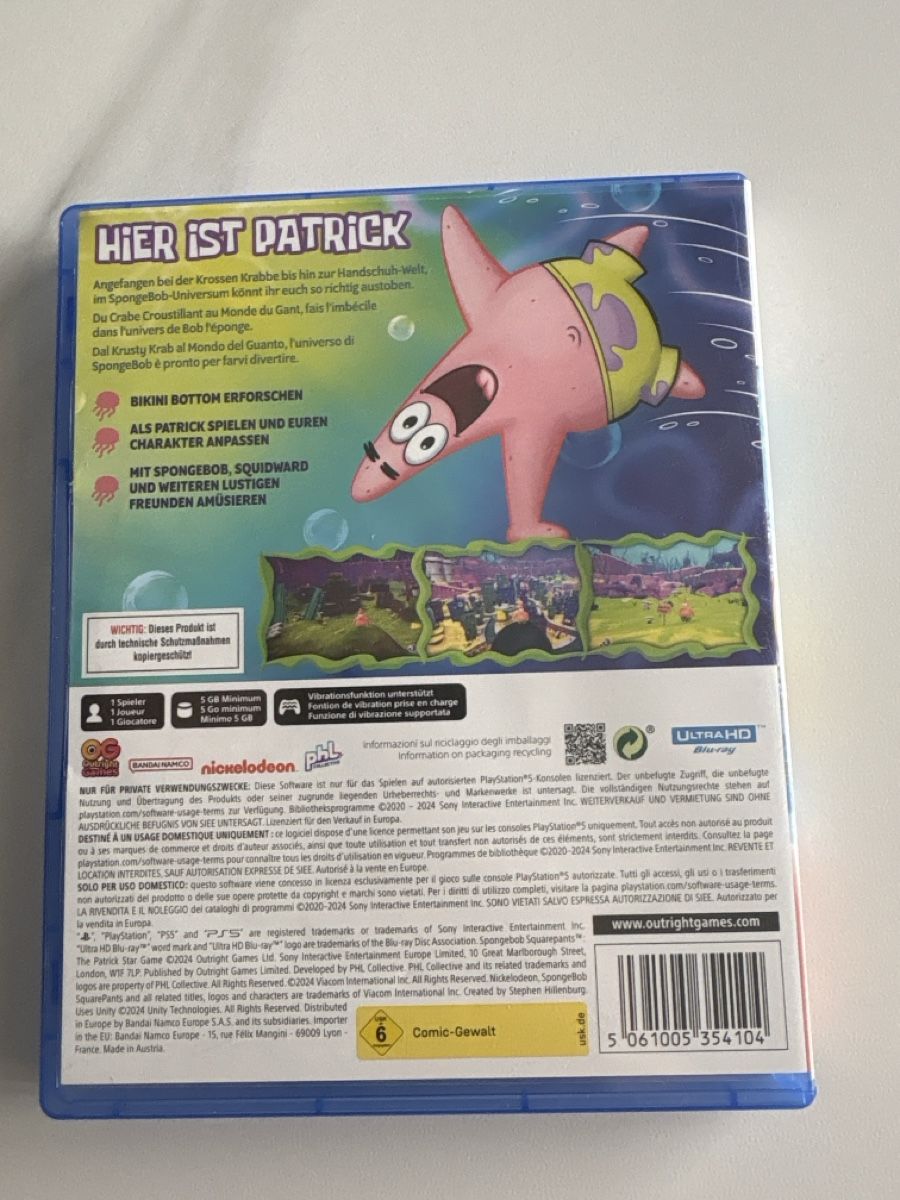 Giochi: Das Patrick Star Spiel – Usato da Magden venduto da S_K7 2