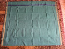 Tuch, Sarong, Pareo Baumwolle Indien grün