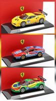 Ferrari 458 Italia + Ferrari 488 + Ferrari 308 Bburago 1:43