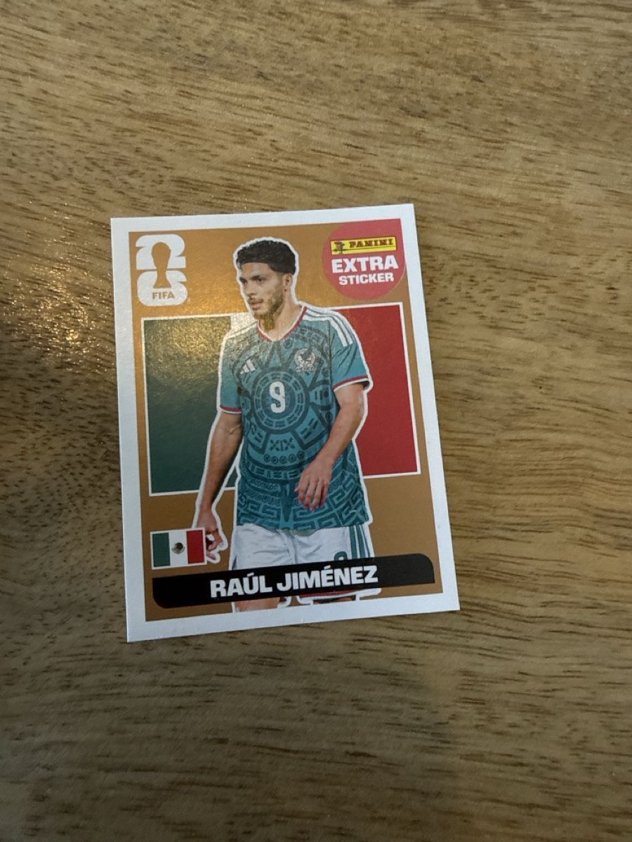 Panini Carte collezionabili: Raul Jimenez Extra Sticker Bronze – Nuovo e nell'imballaggio originale da Oetwil a.d. Limmat venduto da mme_2ffs