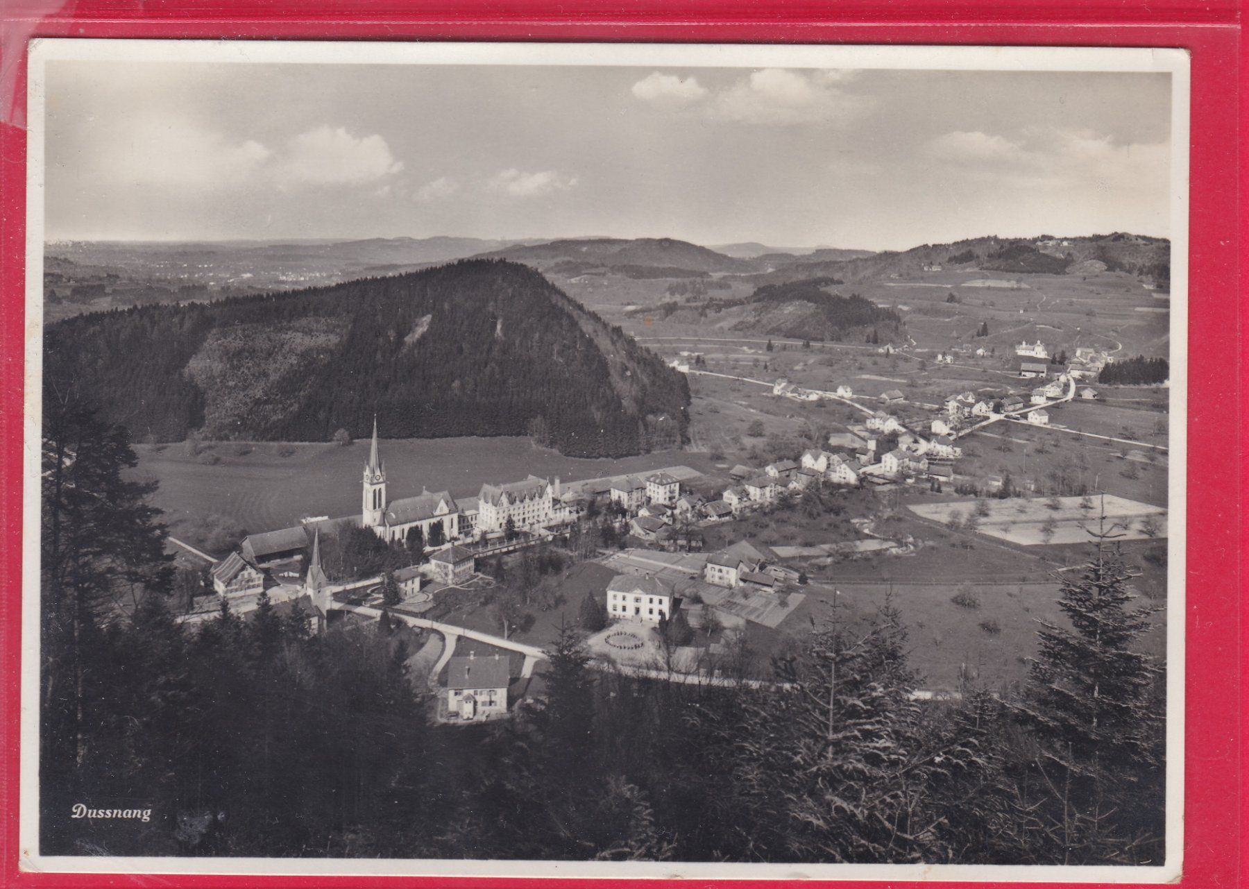 Cartoline postali: DUSSNANG, 10.9.1934 – Usato da Oberrieden venduto da Gebirgsstelze