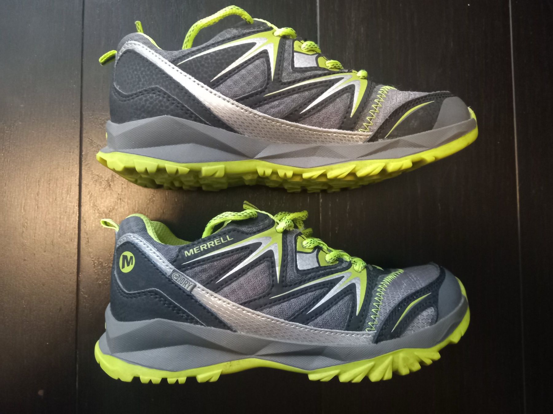 Merrell Schuhe für Jungen: Fast neu Merrell EUR 32 Capra Bolt Low WT WanderSchuhe Super – Gebraucht aus Linthal von Davospainter