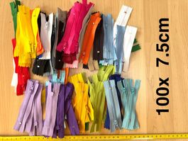 Reissverschlüsse 100 x 7.5cm   neu     TOP Angebot + Farben