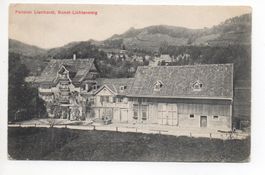 BUNDT- LICHTENSTEIG Pension Lienhardt, Verlag: E. Roggwiller