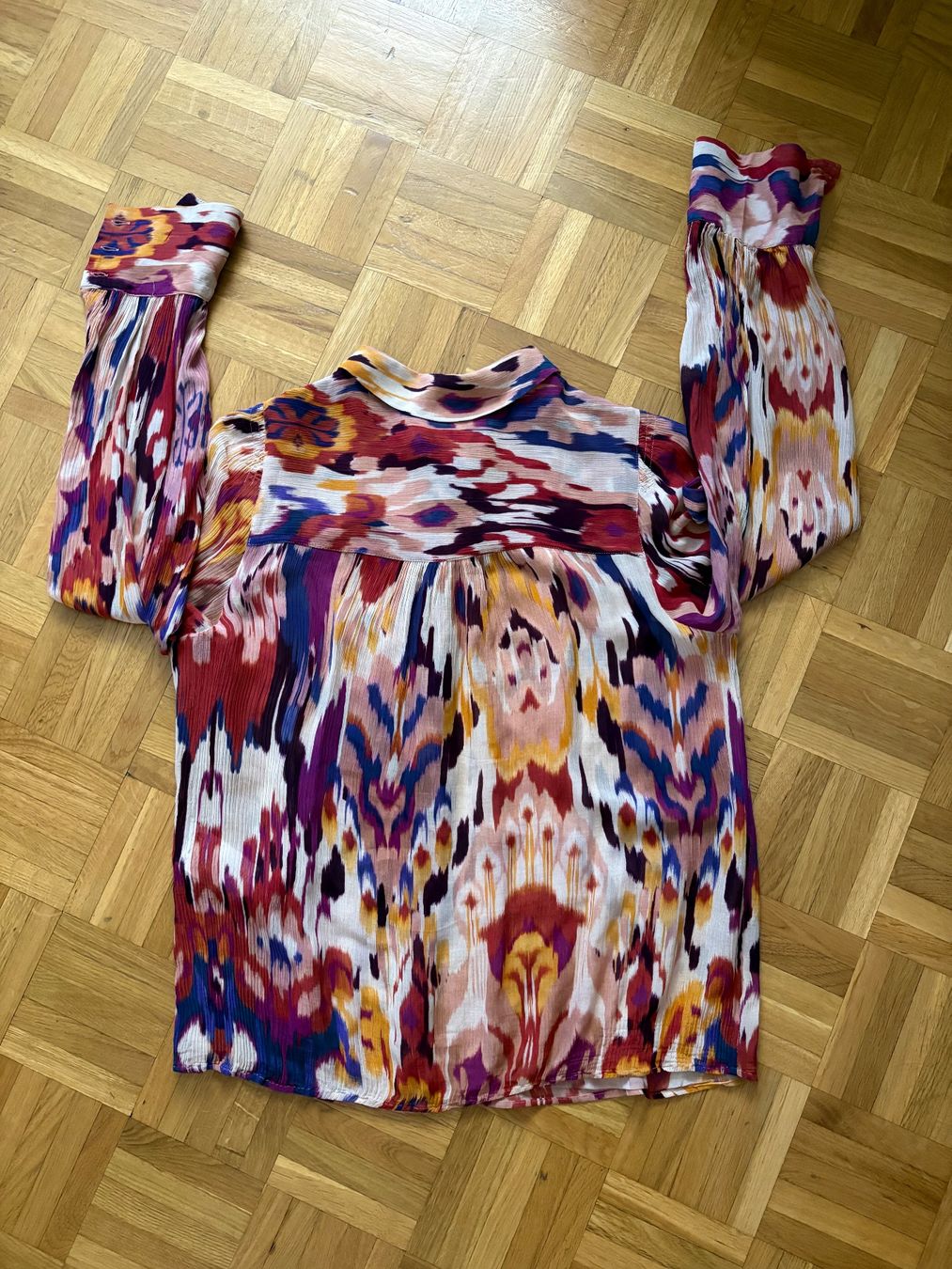 Sezane Camicette: Sézane Bluse Hemd Seide Viscose Gr.34 – Usato da Genève venduto da sunandwind 5