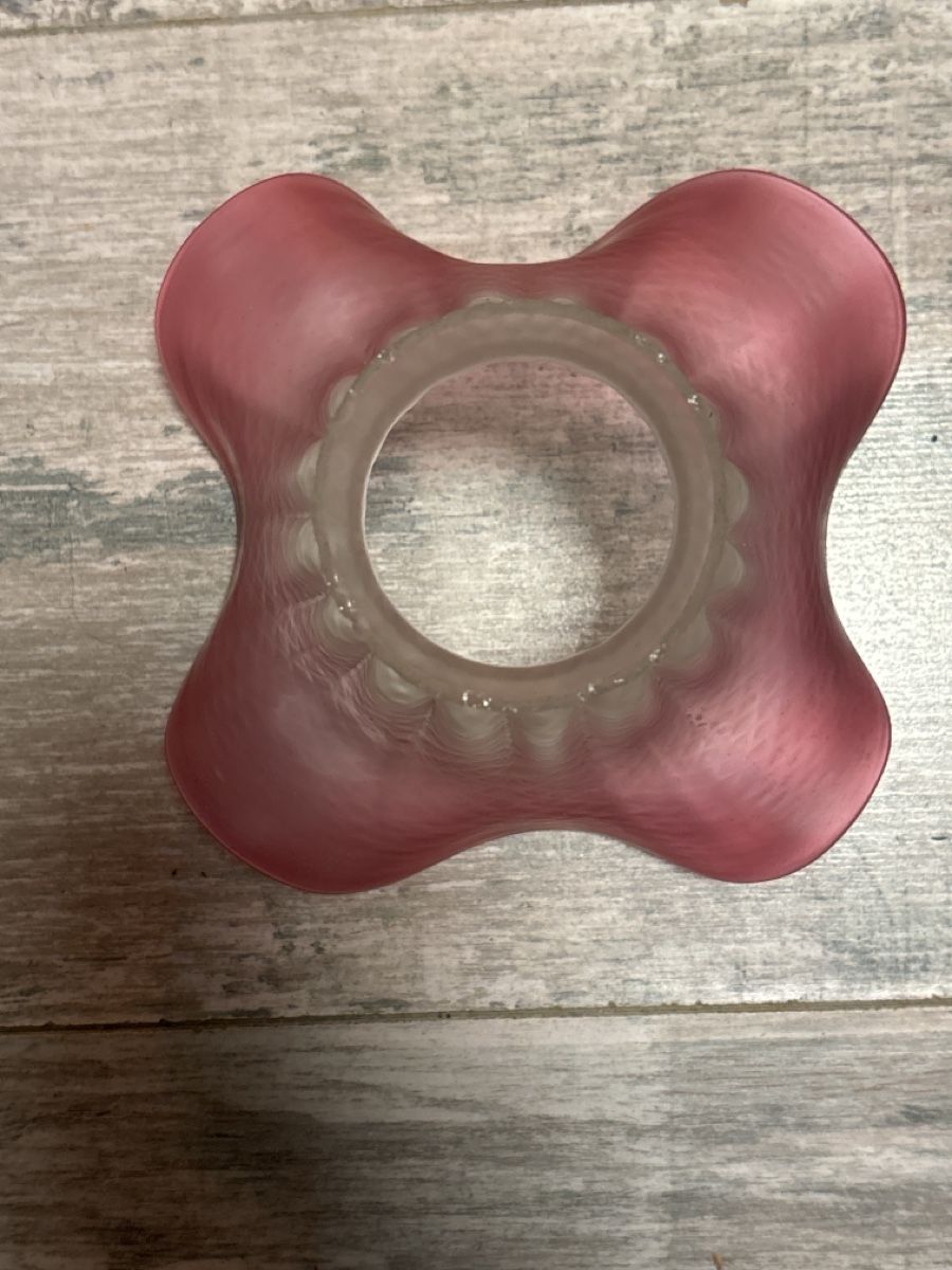 Paralumi: Bellissimo paralume rosa vintage – Difettoso da Giubiasco venduto da cri_mzc6
