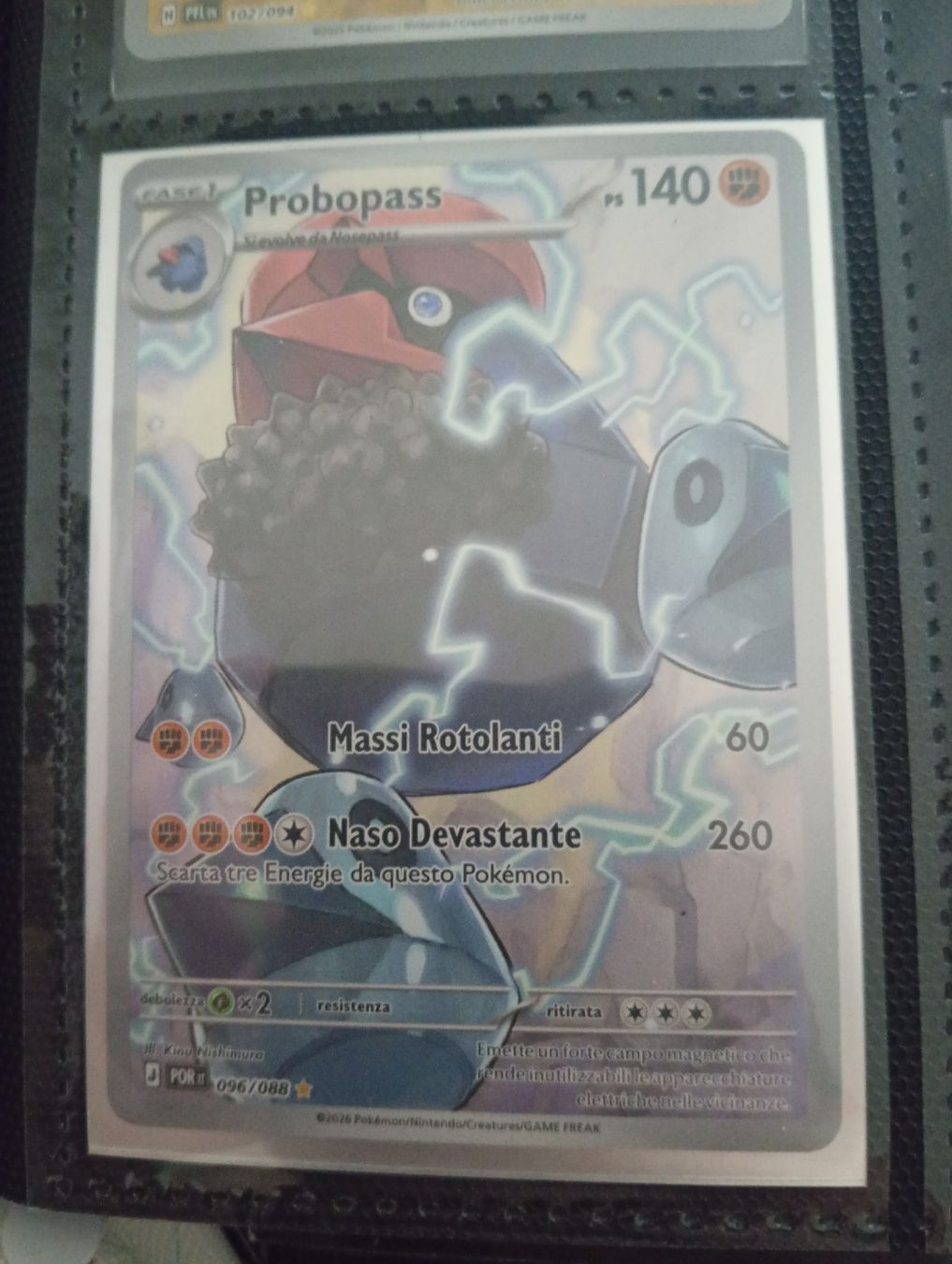 Pokémon Carte collezionabili: full art IR paldean wooper/probopass/exeggutor – Usato da Cadenazzo venduto da kev_sb77 3