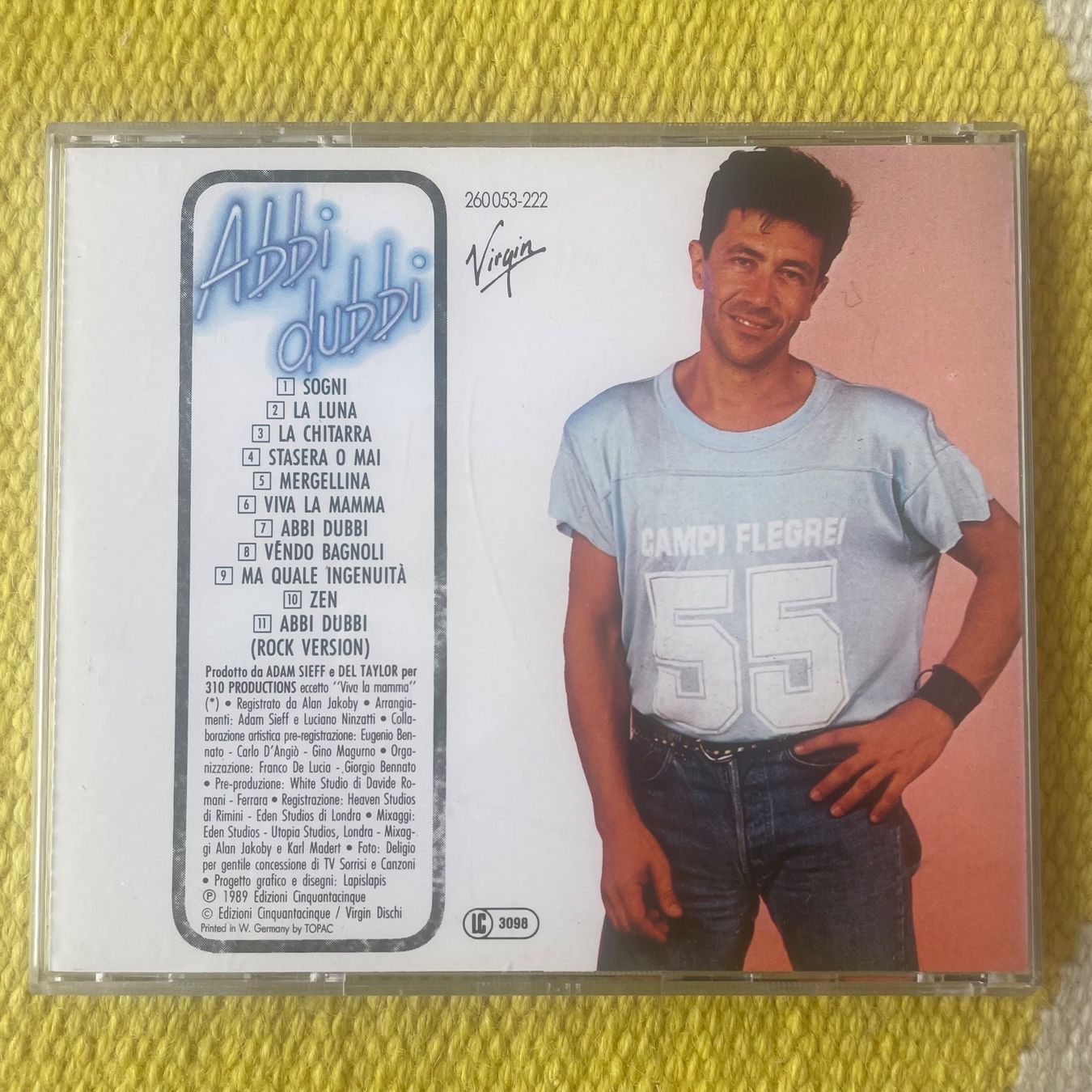 CD: EDOARDO BENNATO-ABBI DUBBI – Usato da Rorschacherberg venduto da CD-Roli 1