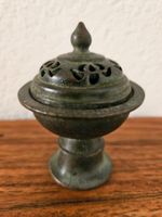 Räuchergefäss Bronze Schale Dose Asia Orient Tibet Nepal Dek