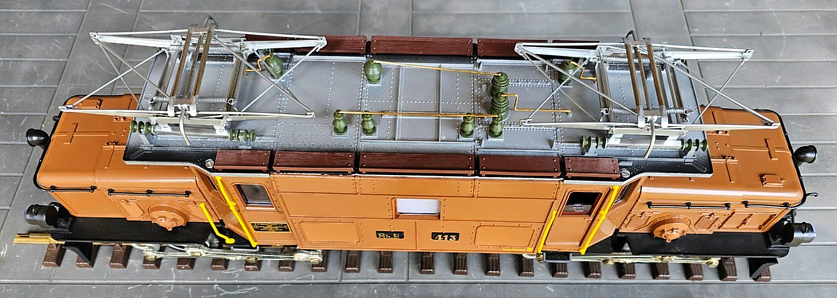 LGB Modellini di ferrovie: LGB RhB Krokodil E-Lok 2040 – Usato da Esslingen venduto da Hombi3 1
