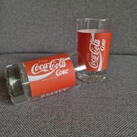 ❤️ 2 Vintage Coca Cola 2dl Gläser - wie neu! ❤️