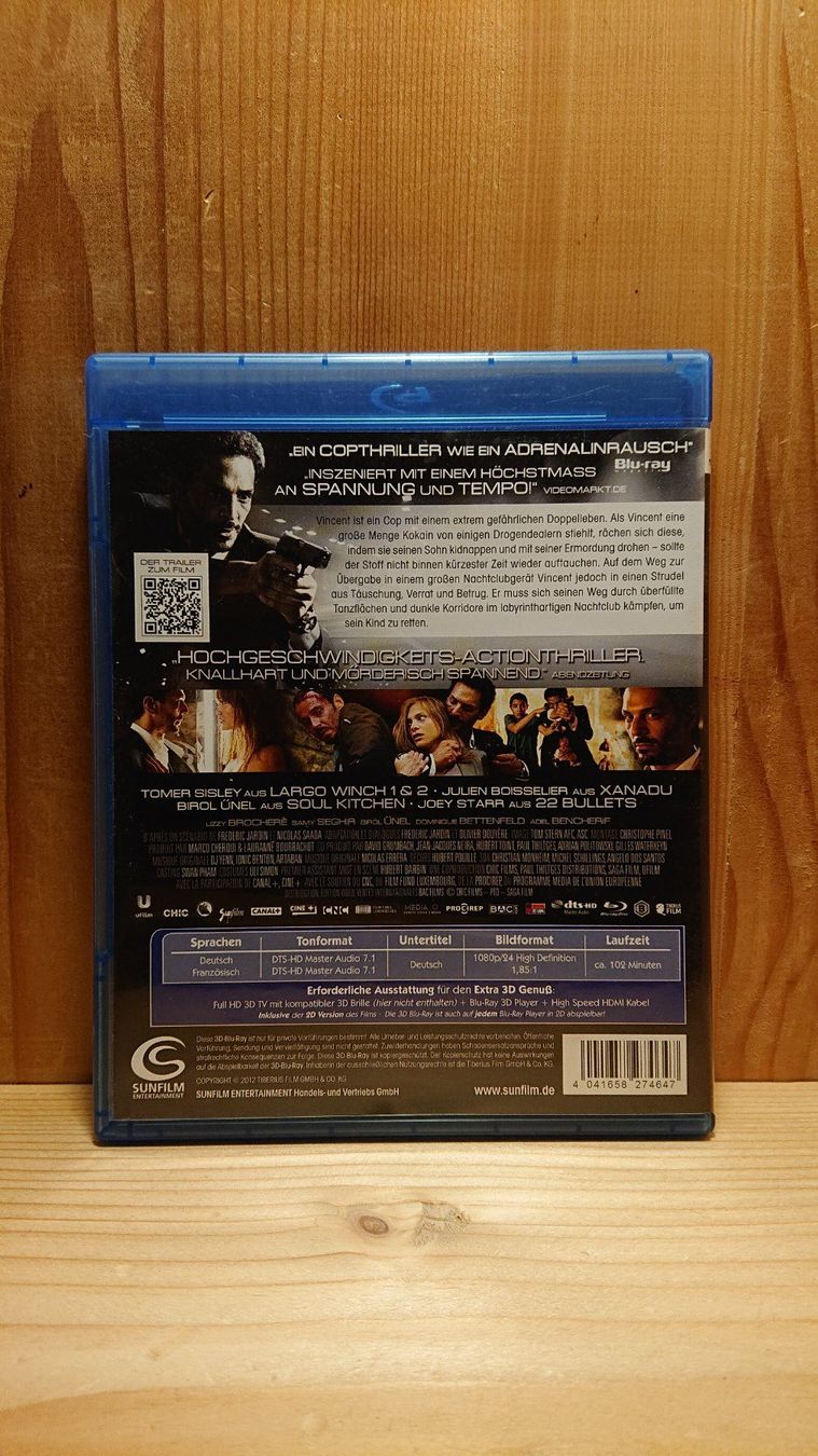 Tutti i DVDs: SLEEPLESS NIGHT in 3D und 2D Blu-Ray – Usato da Wilderswil venduto da Exebub 1
