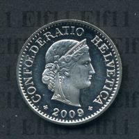 CHF___0.10 2009 stgl * nigelnagelneu! 10 Rappen