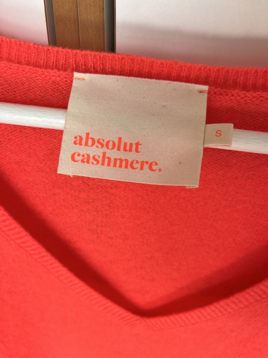 Maglioni & Felpe: ABSOLUT CASHMERE Pullover orange, Gr. 38 – Usato da Küsnacht ZH venduto da madrilena77 2