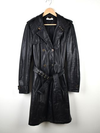 Versace Ledermantel Gr.40/42