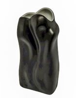 Eschenbach Bavaria Design Vase modernist Op Art 18 cm