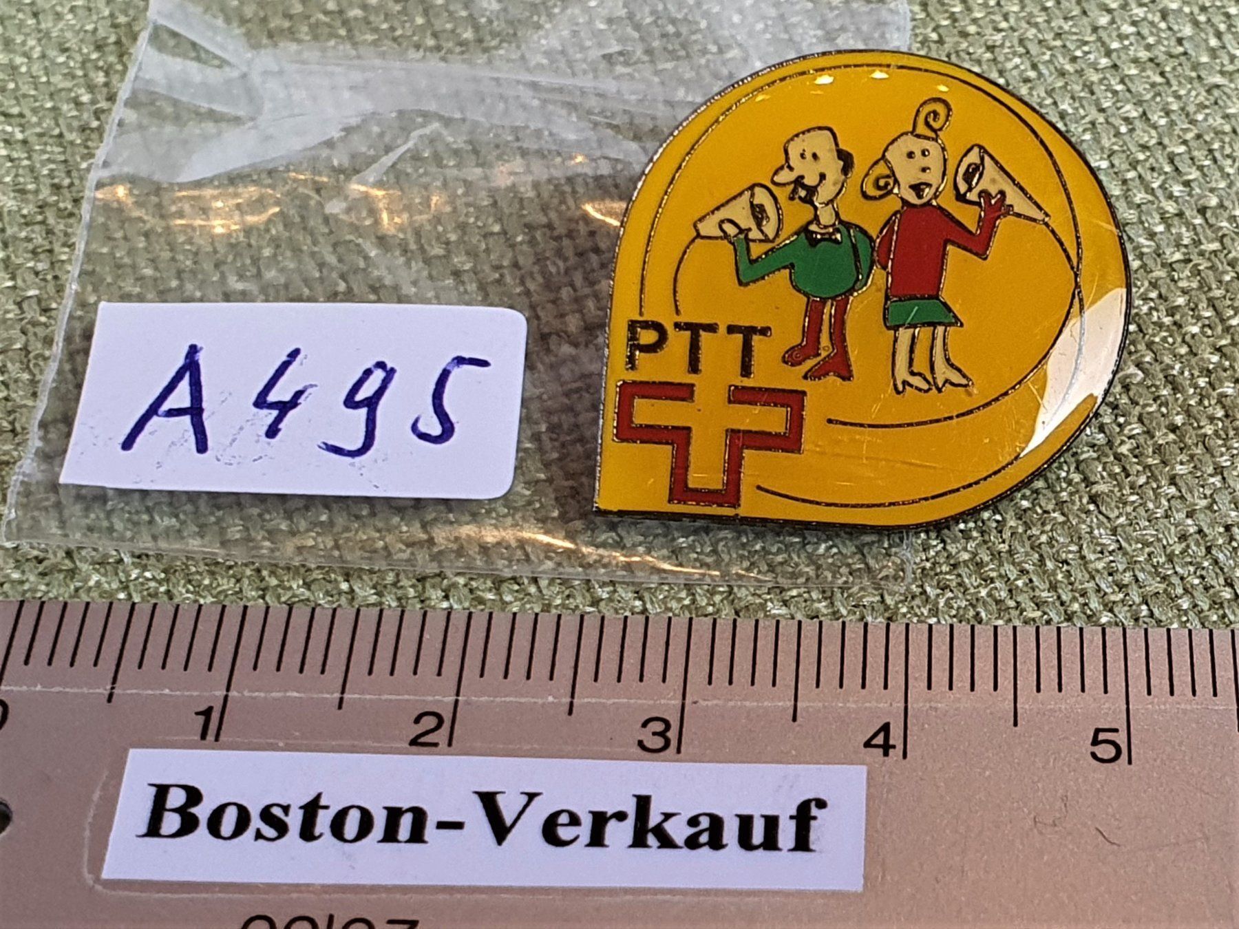 Spille: A495 - Pin PTT Die Post Kommunikation – Usato da Reinach BL venduto da Boston-Verkauf 3