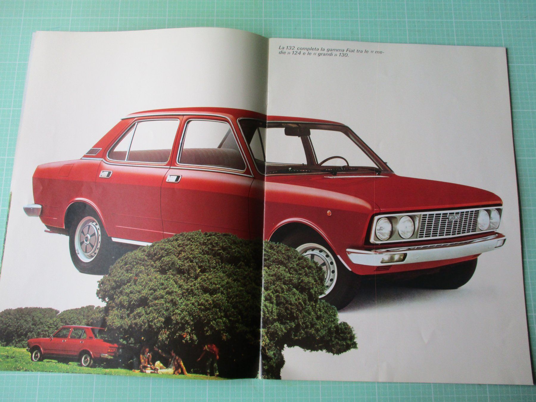 Fiat Documenti: FIAT 132 Prospekt - Rarität – Usato da Ottikon Gossau ZH venduto da hokuspokus 3