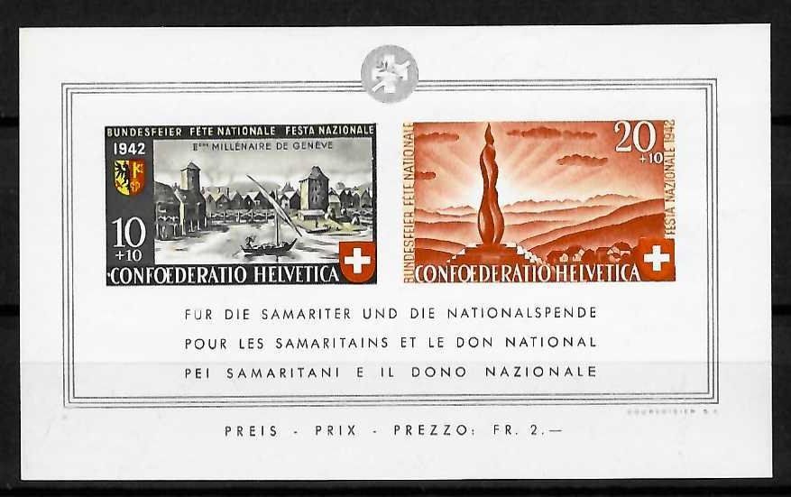 Tutti i francobolli: 1942, B19**, Block 11 postfrisch (15112) – Nuovo (secondo la descrizione) da Burgdorf venduto da Bubester