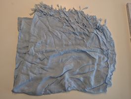 Schal "Blau", ca 68 x 168 cm
