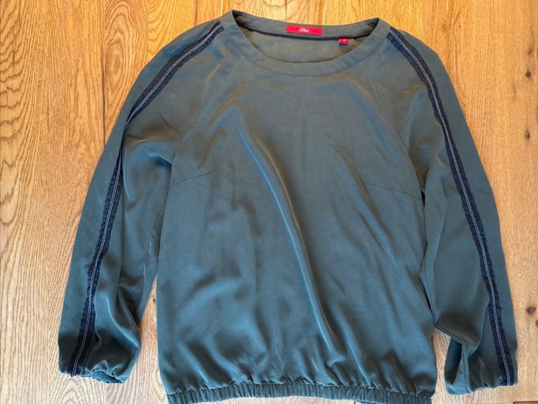 S.Oliver Camicette: S.Oliver Bluse grün Gr. 38 – Usato da messen venduto da Loo21