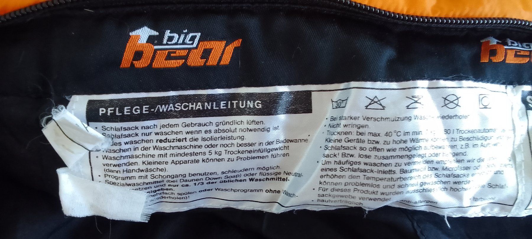 Sacs de couchage: Big Bear Seiden Schlafsack – D'occasion à Männedorf par cosmic03 3