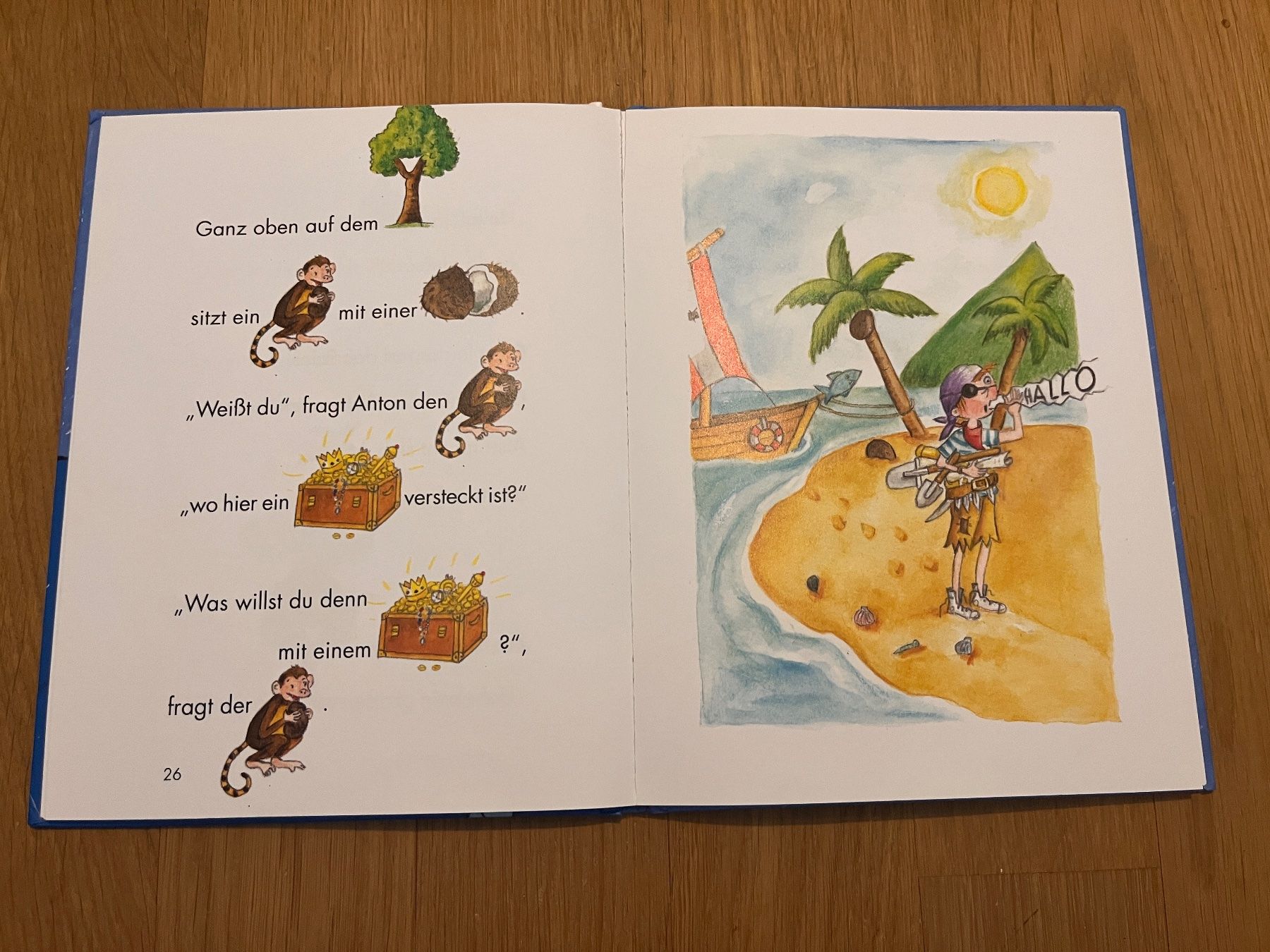 Libri: Erstlesebuch "Anton, Der kleine Pirat" – Usato da Langendorf venduto da Wubri 1