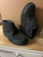 Ströber Bequemschuh /Hausschuh Herren,  Anthrazit, Gr. 7 1/2