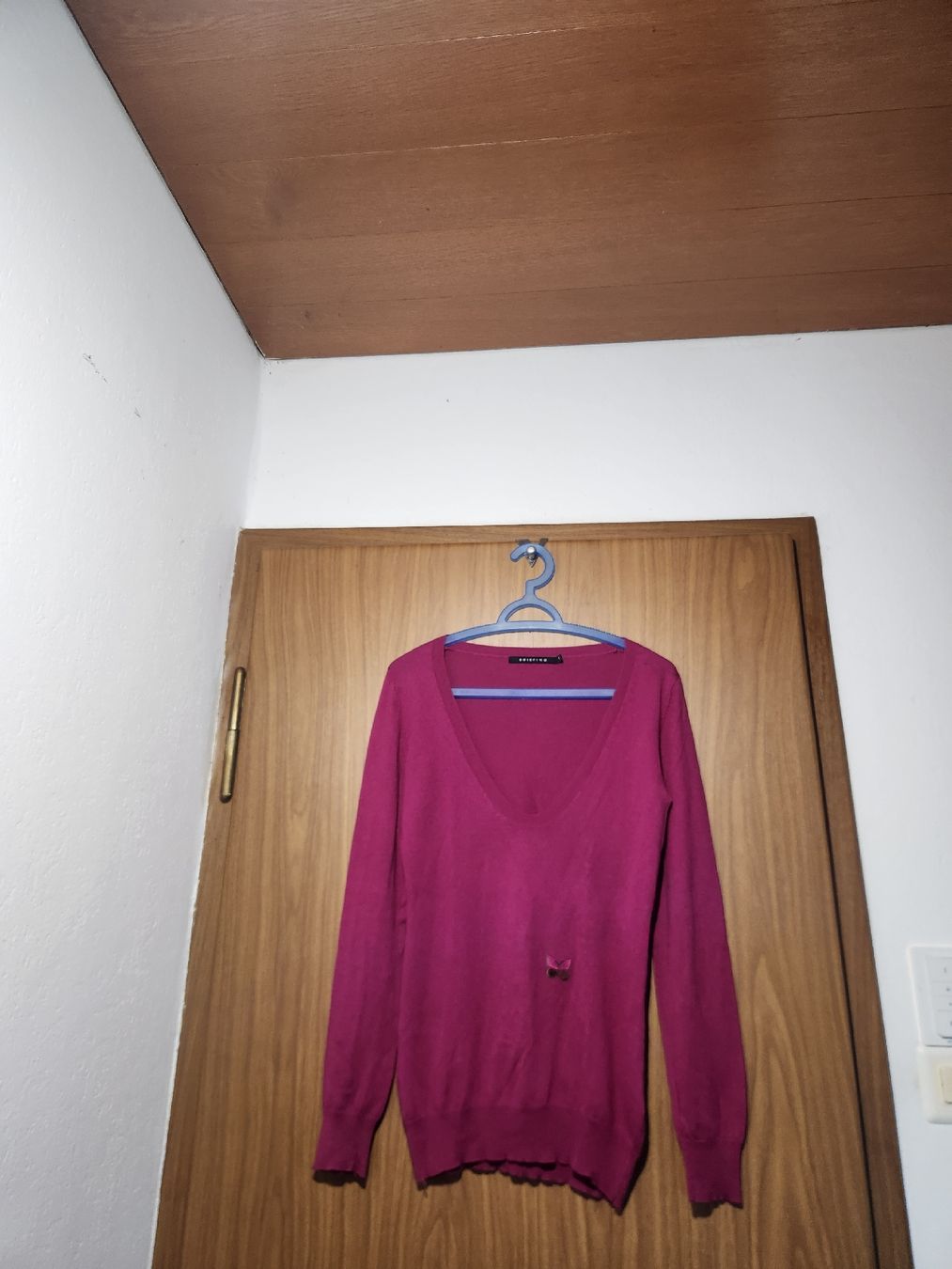 Pullover & Sweatshirts: Pull Briefing soie cachemire violet taille 1  – Gebraucht aus Niedergösgen von Eva2410