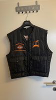 Harley Davidson Weste schwarz