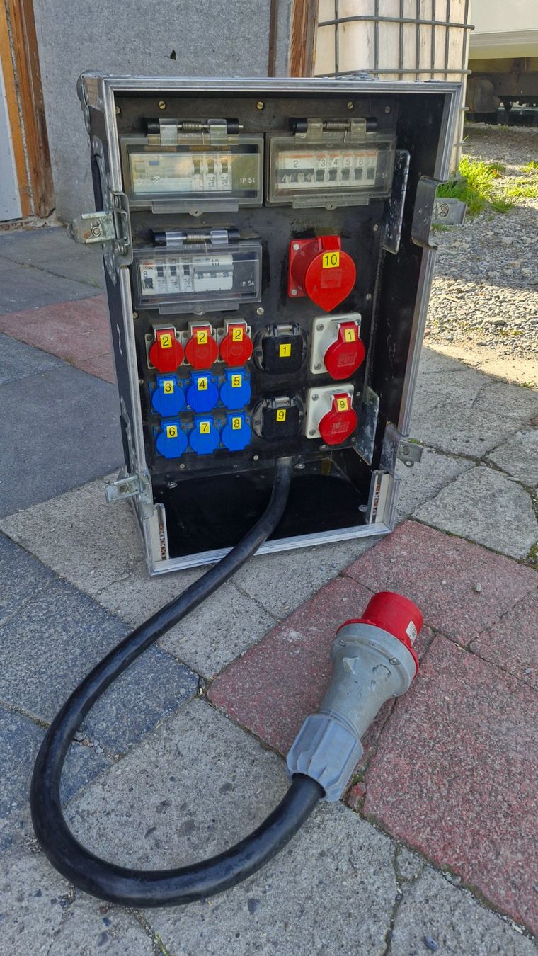 GIFAS Electrotechnique: Stromverteiler CEE63 – D'occasion à Aesch LU par matthiasabt