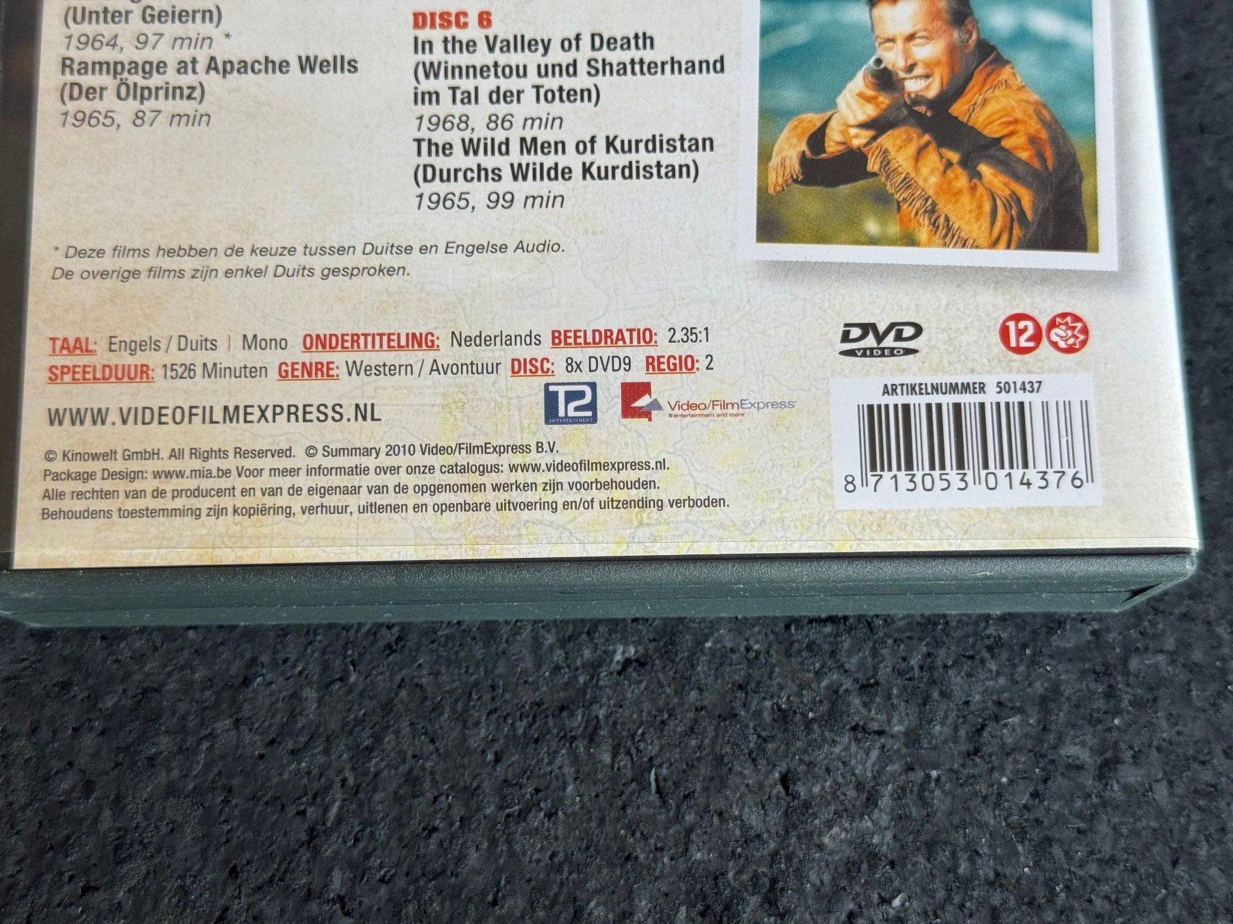 Tutti i DVDs: WINNETOU DVD EN/DE "The Complete Collection" 8 Disc's – Usato da Fribourg venduto da tschjoly 3
