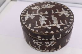 Antike Chinesische Box inlaid Perlmutter China Perlmutt