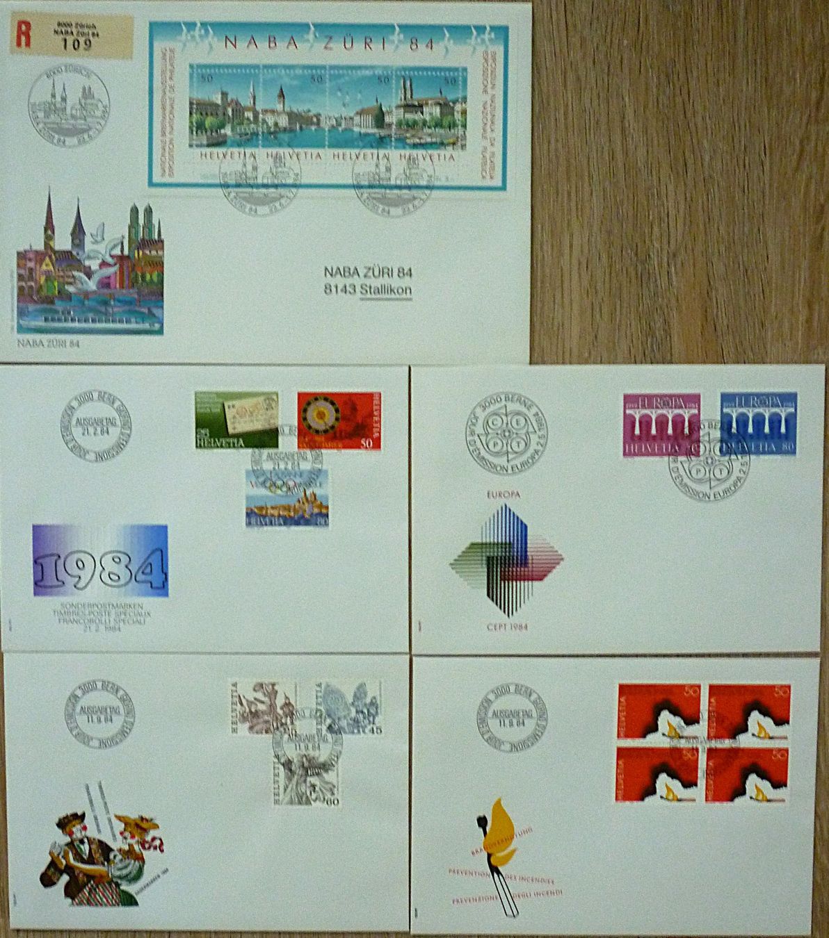 Tutti i francobolli: Über 100 FDC mit Sonder- und Dauermarken 1981-1996 – Nuovo (secondo la descrizione) da Frauenfeld venduto da ottoleo 2