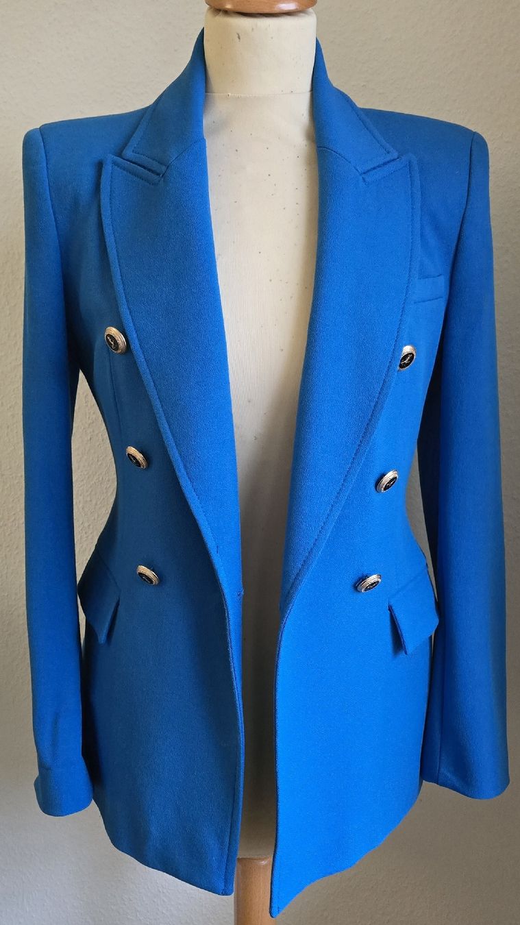 Zara Giacche: blazer neuf bleu électrique, taille XS  – Nuovo (secondo la descrizione) da Genève venduto da Saleena 7