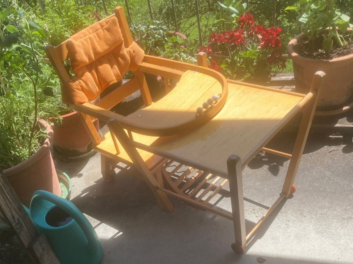 Seggioloni: Vintage Kinderhochstuhl – Usato da Au ZH venduto da Ella2894 2
