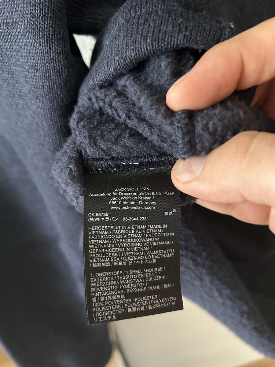 Jack Wolfskin Maglioni & Felpe: Jack Wolfskin Half-Zip Fleece, L – Usato da Genève venduto da manzanitaa 2