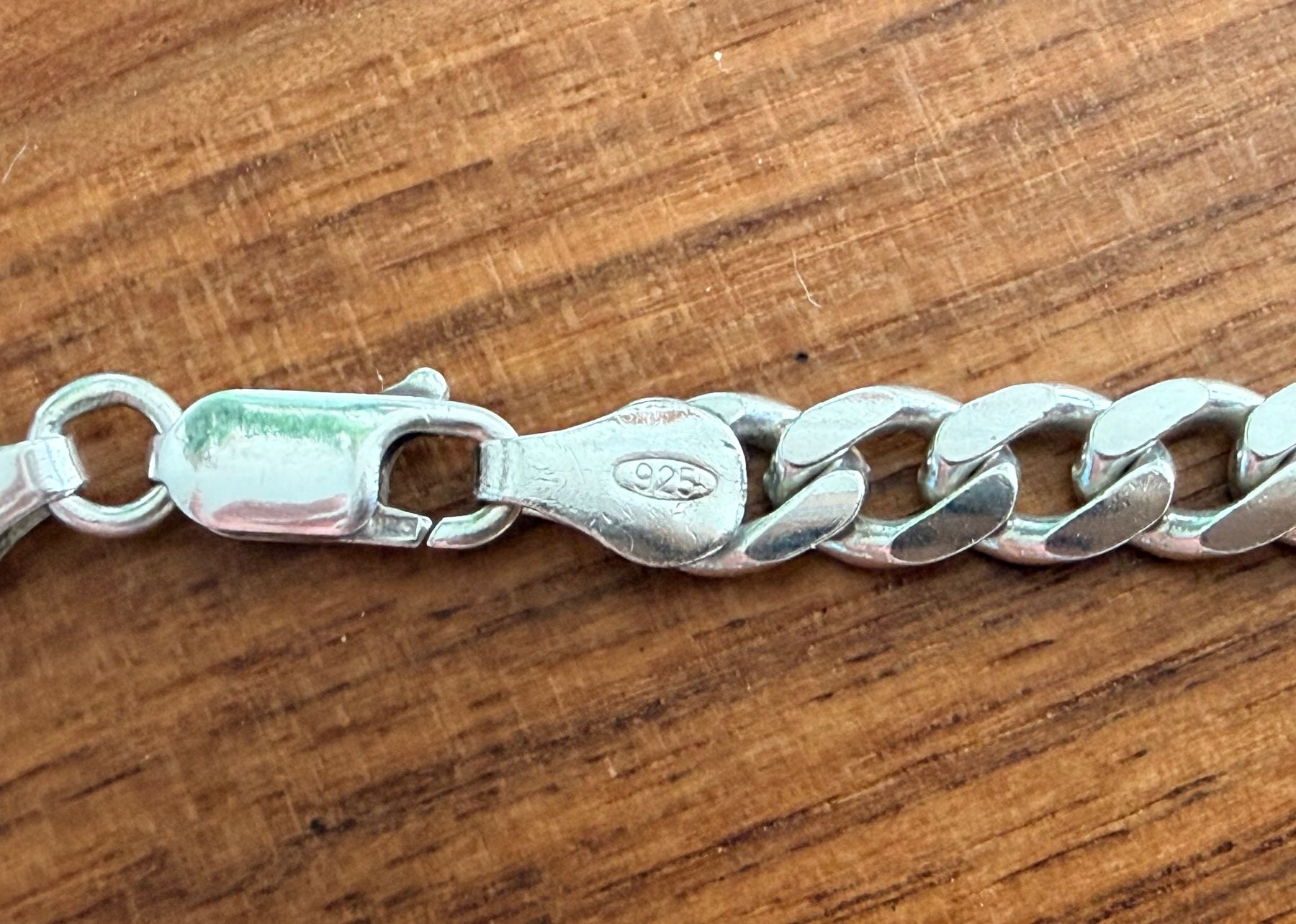 Catenine: Herren Panzerkette 925 Silber – Usato da Hauenstein venduto da Mona887 1
