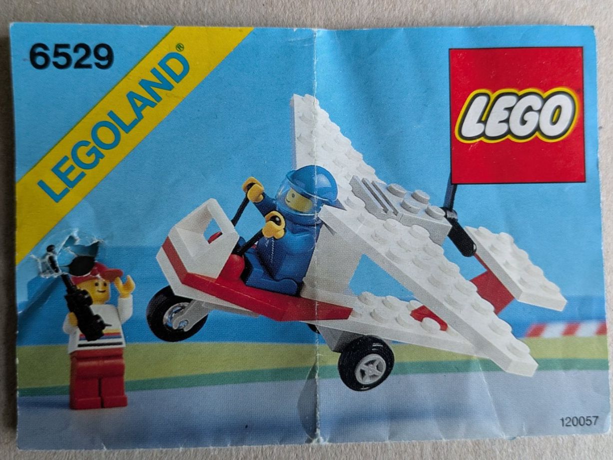 Lego Giocattoli: Lego Legoland 6529 kleines FLugzeug – Usato da Männedorf venduto da Flu73