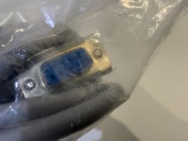 RS232-Kabel 9pol ST-BU, 2.5m, fabrikneu & ungebraucht