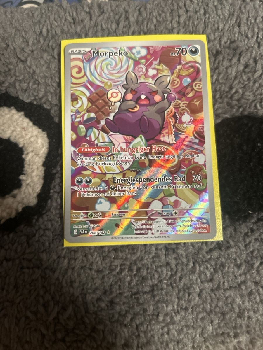 Pokémon Cartes à collectionner: Morpeko (PAR 206) DE – Neuf (Voir description) à Thun par ken2009 2