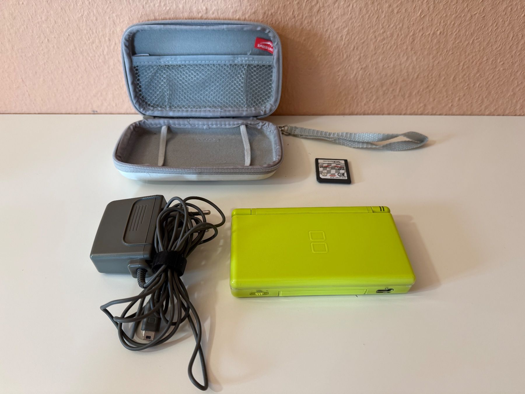 Nintendo Konsolen: Nintendo DS lite Konsole Grün mit Mariokart DS – Gebraucht aus Langenthal von jannikand