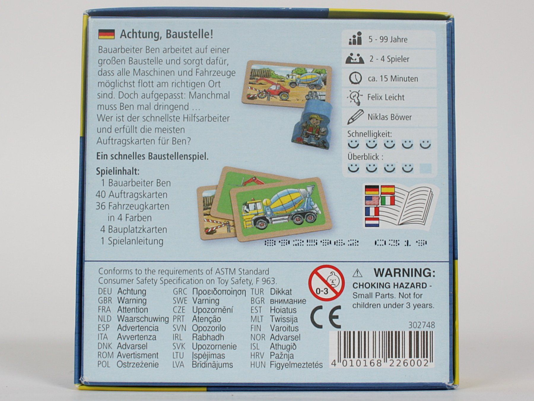 Haba Giochi: Achtung Baustelle – Usato da Zollikofen venduto da Restwert_Zollikofen 1