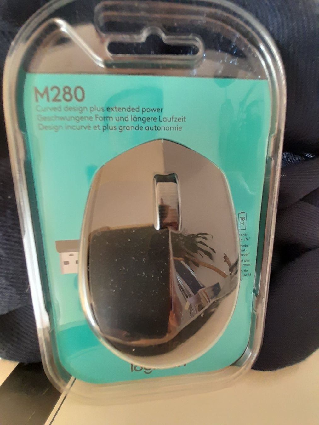 Logitech Mouse: Logitech M280 Kabellose Maus – Nuovo e nell'imballaggio originale da Bern venduto da Debo99