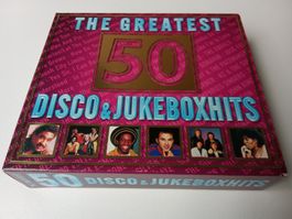 The Greatest 50 Disco & Jukebox Hits / 3 CDs